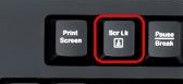 Win10環(huán)境下如何使用scroll lock鍵？