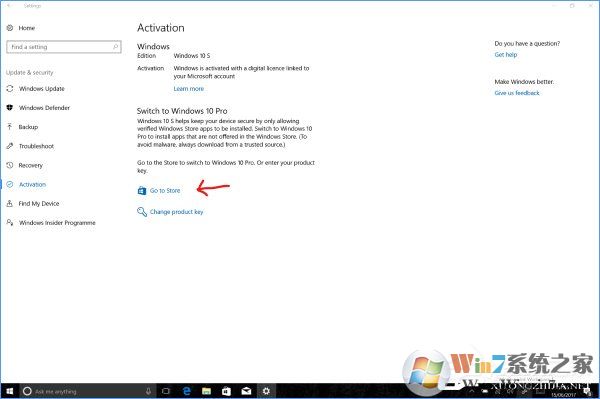 Win10 S如何免費(fèi)升級到Win10專業(yè)版？