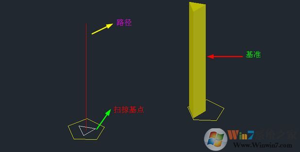 cad掃掠怎么用？cad掃掠功能使用教程