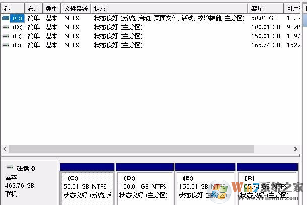 win10磁盤管理 win10磁盤管理