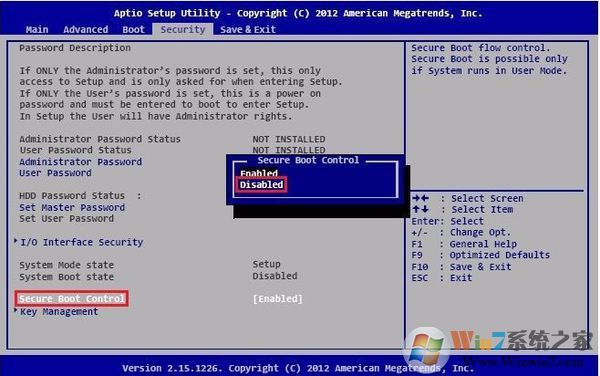 Aptio Setup Utility BIOS設轉置U盤啟動教程