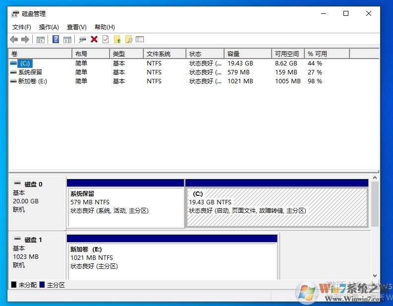 Win10 21H1磁盤管理怎么打開？Win10新版打開磁盤管理器方法