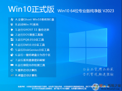 Win10系統盤下載|WIN10專業(yè)版(64位)系統鏡像V2023