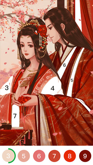 樂(lè)涂數(shù)字填色免費(fèi)版