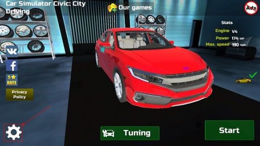 汽車(chē)模擬器城市駕駛無(wú)廣告