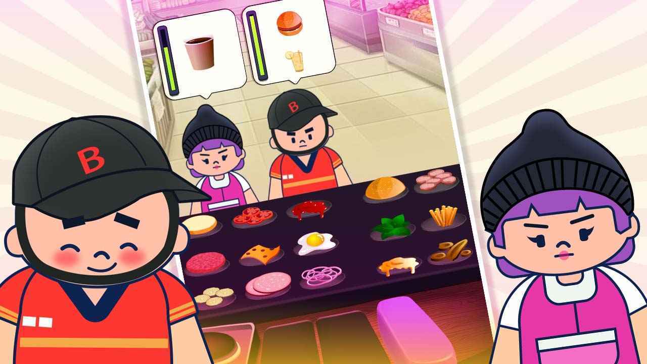 復古漢堡店