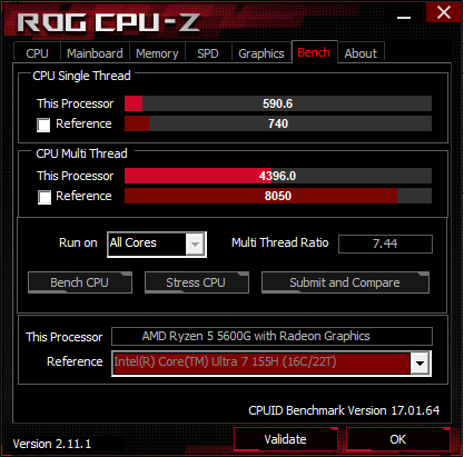 CPU-Z(處理器測(cè)試)